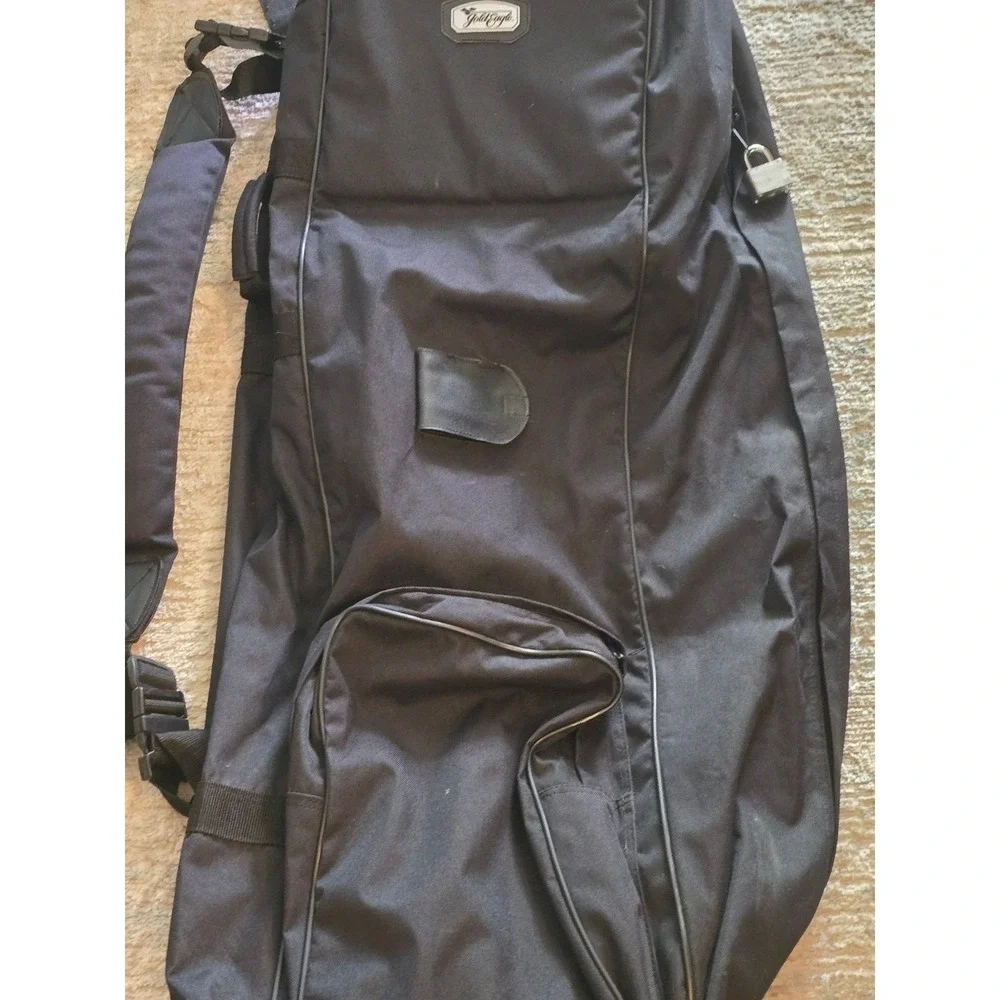 Gold Eagle Travel Golf Club Bag Duffle Top Side Carry Handles Padded Cover NEW